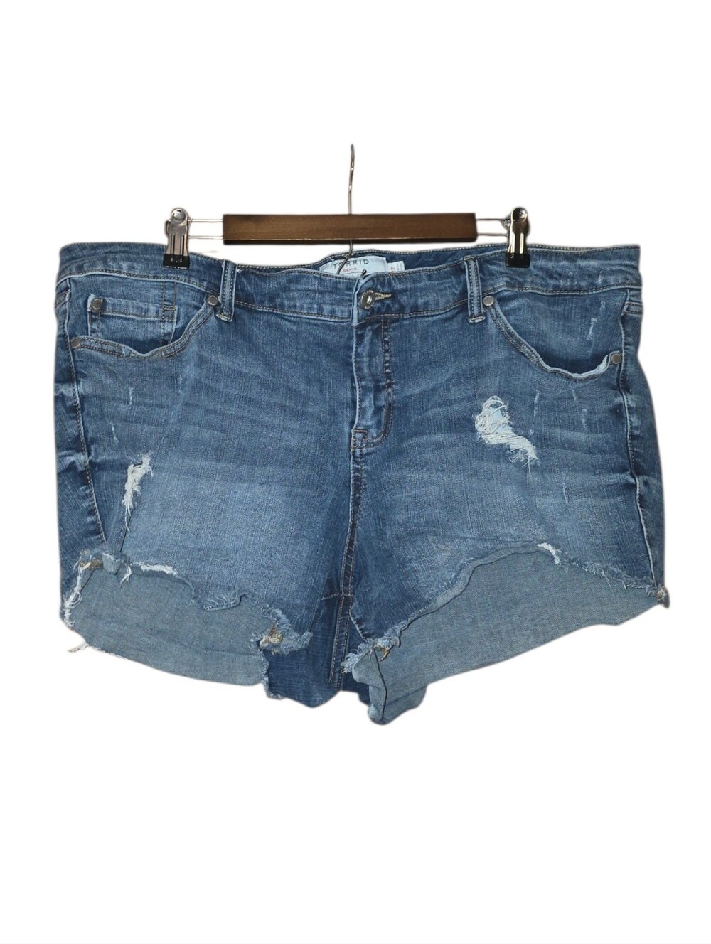 Torrid Shortie Jean Shorts 22